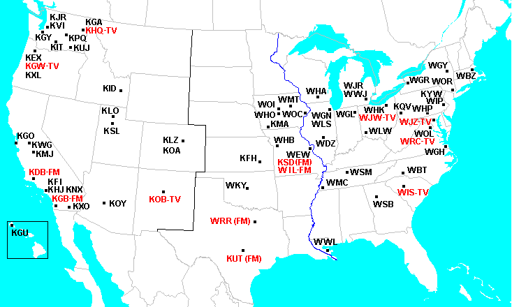 CURRENT THREE-LETTER MAP