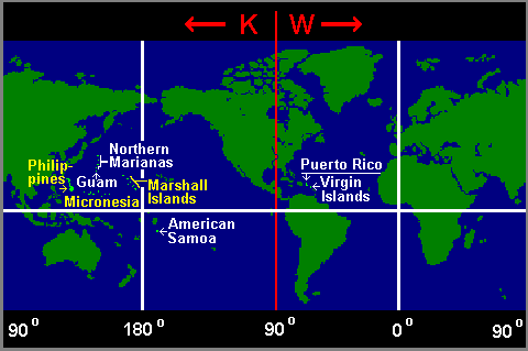 world map