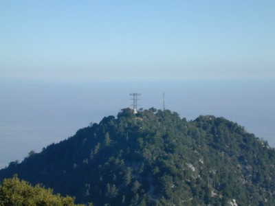 Mt. Harvard as seen from Mt. Wilson. Photo by Marvin Collins.