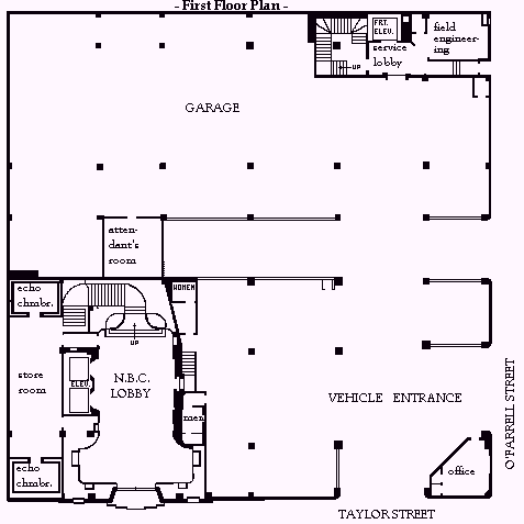 First Floor Diagram
