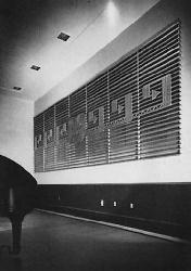 Organ Baffle in Studio B